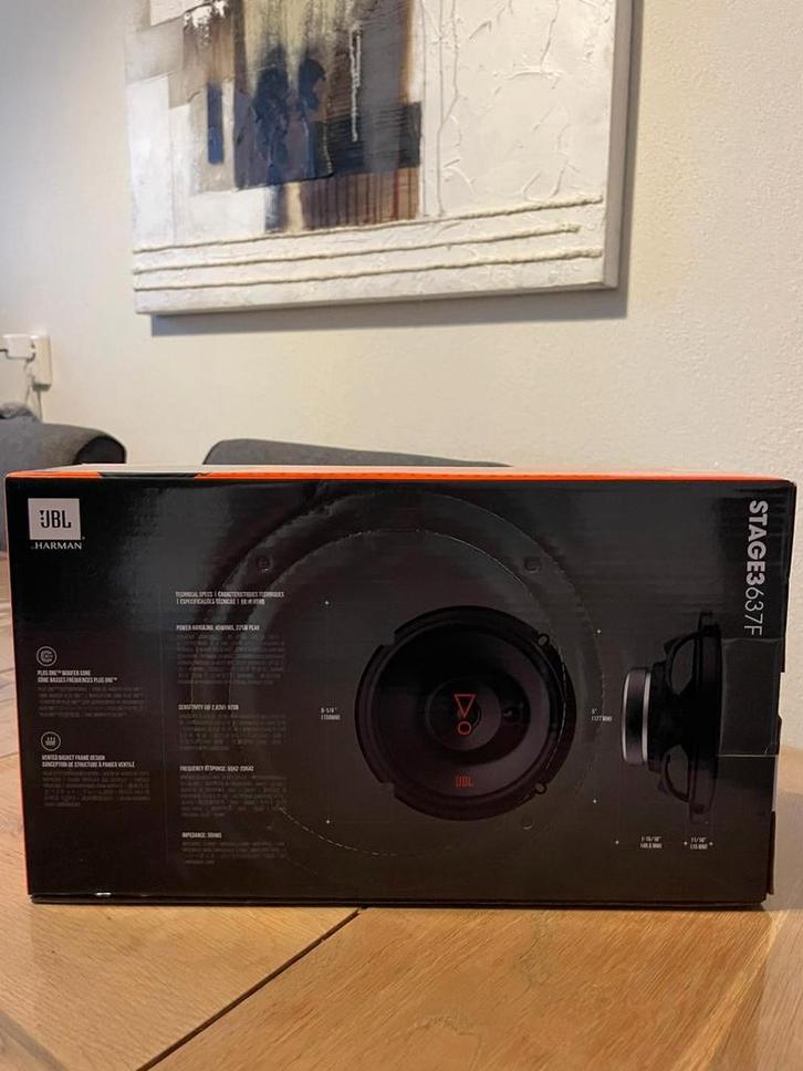 JBL Stage 3 637F Auto Luidsprekers - Nieuw in Doos!, Audio, Tv en Foto, Luidsprekers, Ophalen