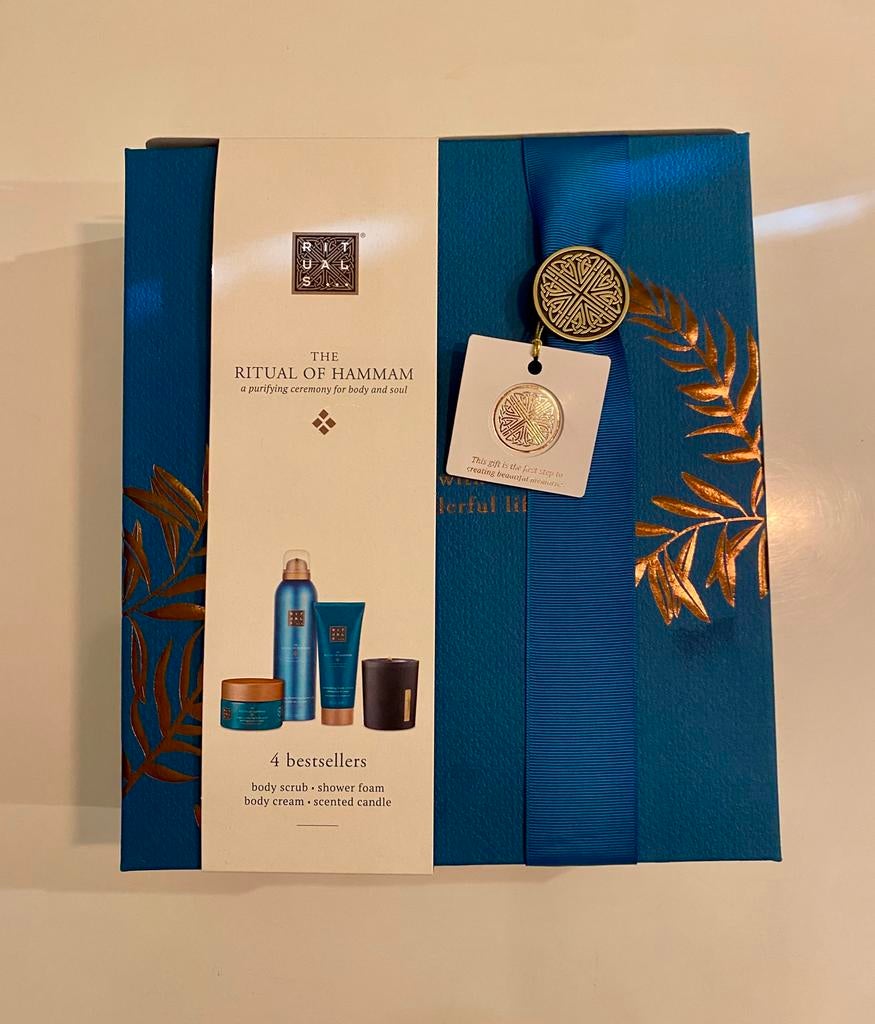 Ritual of Hammam Geschenkset – 4-delig, nieuw & ongebruikt, Ophalen of Verzenden, Nieuw, Bad & Douche