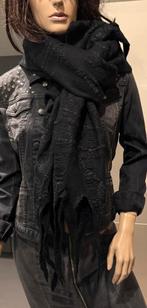 Zwarte shawl van ontwerpster FeltbyNatalie, Maat 46/48 (XL) of groter, Nieuw, Ophalen of Verzenden, Felt by Natalie