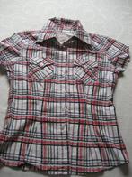 Blouse mooie geruite merk ONLY Maat 34, Only, Ophalen of Verzenden, Zo goed als nieuw, Maat 34 (XS) of kleiner