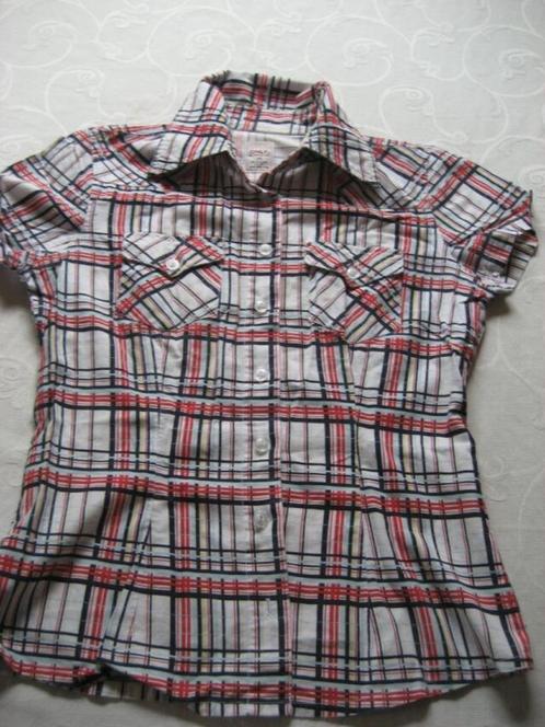 Blouse mooie geruite merk ONLY Maat 34, Kleding | Dames, Blouses en Tunieken, Zo goed als nieuw, Maat 34 (XS) of kleiner, Ophalen of Verzenden
