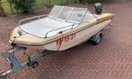 Glastron V156 Bowrider Trailer Motor 15pk 4tk nieuwe banden, Watersport en Boten, Speedboten, Ophalen, Gebruikt, Minder dan 70 pk