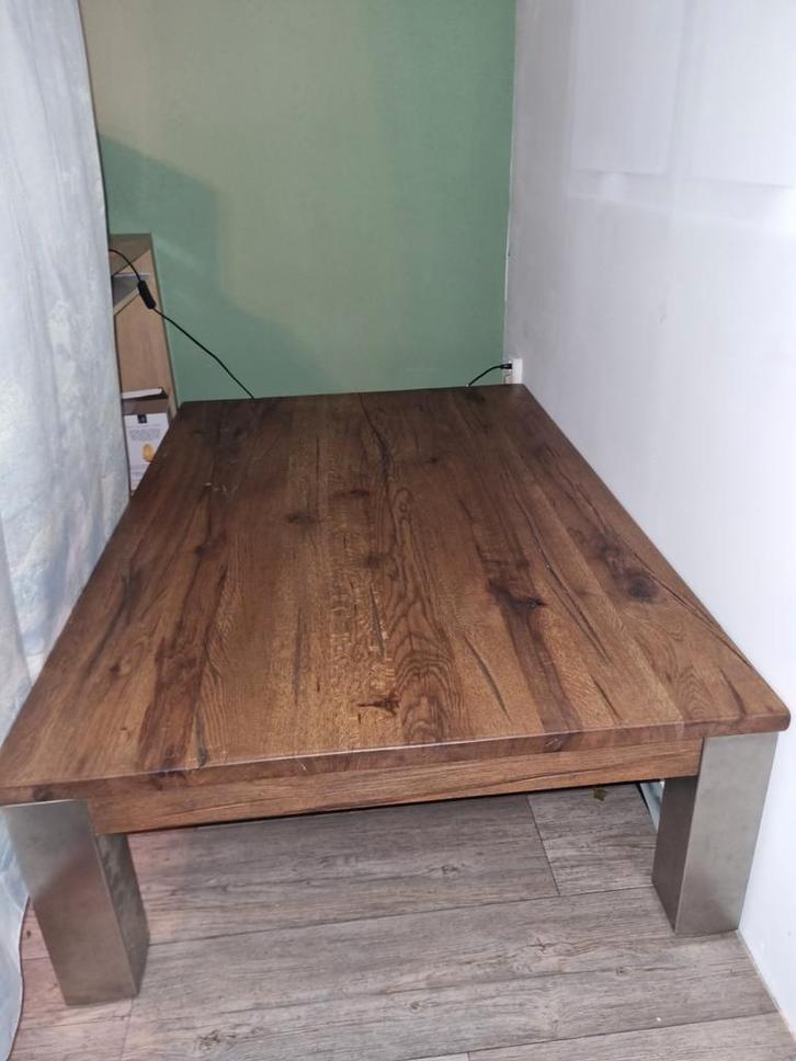 Salontafel 140x92x38 cm, Huis en Inrichting, Tafels | Salontafels, Minder dan 50 cm, 50 tot 100 cm, 100 tot 150 cm, Rechthoekig