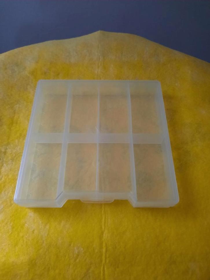 Sorteerdoos vierkant, Hobby en Vrije tijd, Knutselen, Zo goed als nieuw, Ophalen