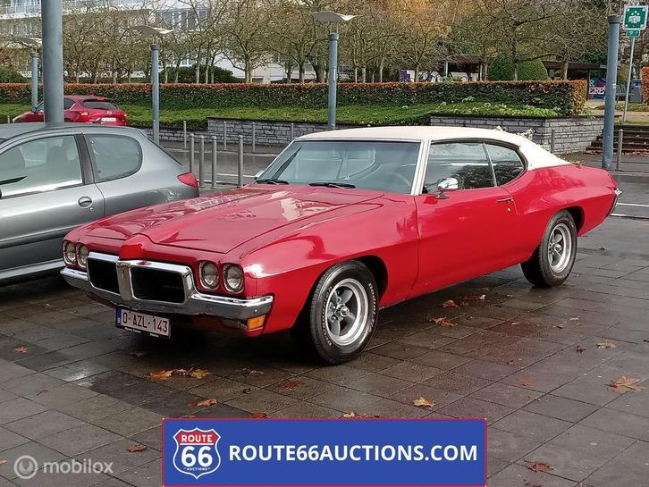 Pontiac LeMans | 1971 | Route 66 Auctions, Auto's, Oldtimers, Bedrijf, Te koop, Pontiac, Benzine, Overige carrosserieën, Handgeschakeld
