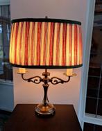 Leuk oud Bouillotte lampje met nieuwe handgemaakte kap, Ophalen, Klassiek, Zo goed als nieuw, Metaal