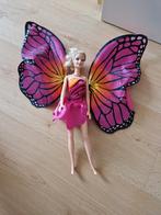 Barbie pop mattel mariposa fee vleugels prinses, Kinderen en Baby's, Speelgoed | Poppen, Ophalen of Verzenden, Zo goed als nieuw