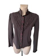Irie Wash blouse bruin travel S, Kleding | Dames, Jurken, Bruin, Ophalen of Verzenden, Zo goed als nieuw, Maat 36 (S)