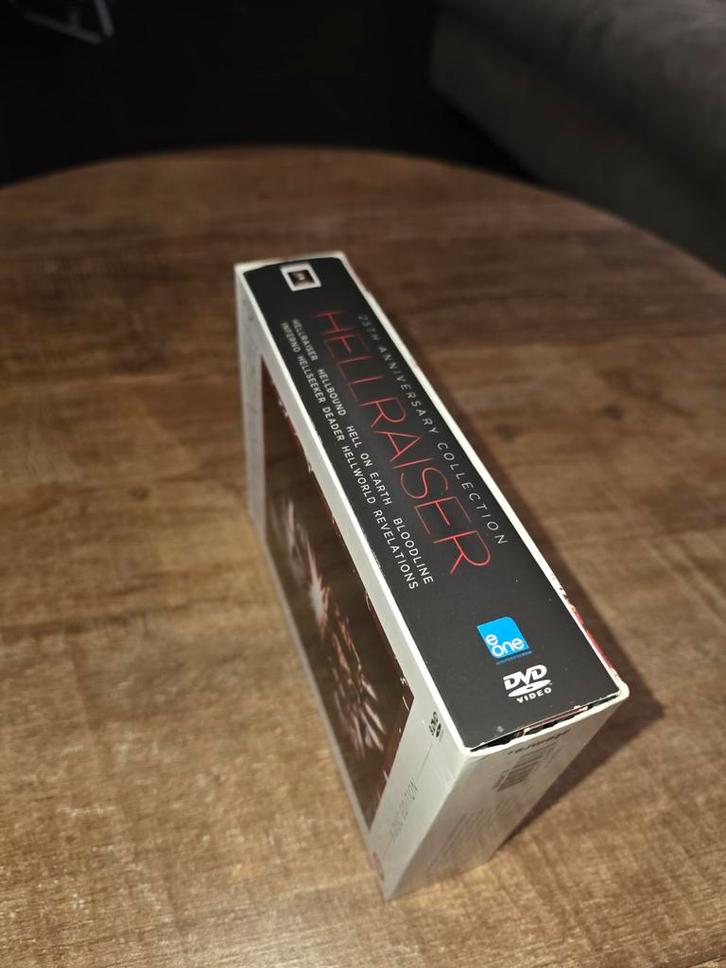 Hellraiser 25th Anniversary DVD Box - Nieuw!, Cd's en Dvd's, Dvd's | Horror, Nieuw in verpakking, Gore, Boxset, Vanaf 16 jaar