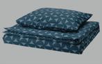 ANGSNEJLIKA Dekbedovertrek - Donkerblauw/Lichtblauw - 140x20, Eenpersoons, Blauw, Dekbedovertrek, Nieuw