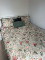 Tweepersoonsbed IKEA 160x200 met stevige lattenbodems, Ophalen, Tweepersoons, Zo goed als nieuw, 160 cm