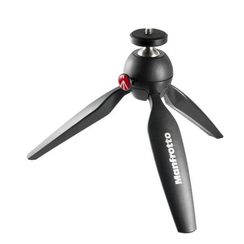 Manfrotto PIXI Mini Tripod Black, Audio, Tv en Foto, Fotografie | Statieven en Balhoofden, Zo goed als nieuw, Driepoot, Minder dan 150 cm