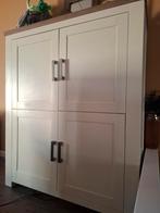 Lizzano Kast - 4 Deuren, Huis en Inrichting, Overige materialen, 100 tot 150 cm, Ophalen of Verzenden, Modern