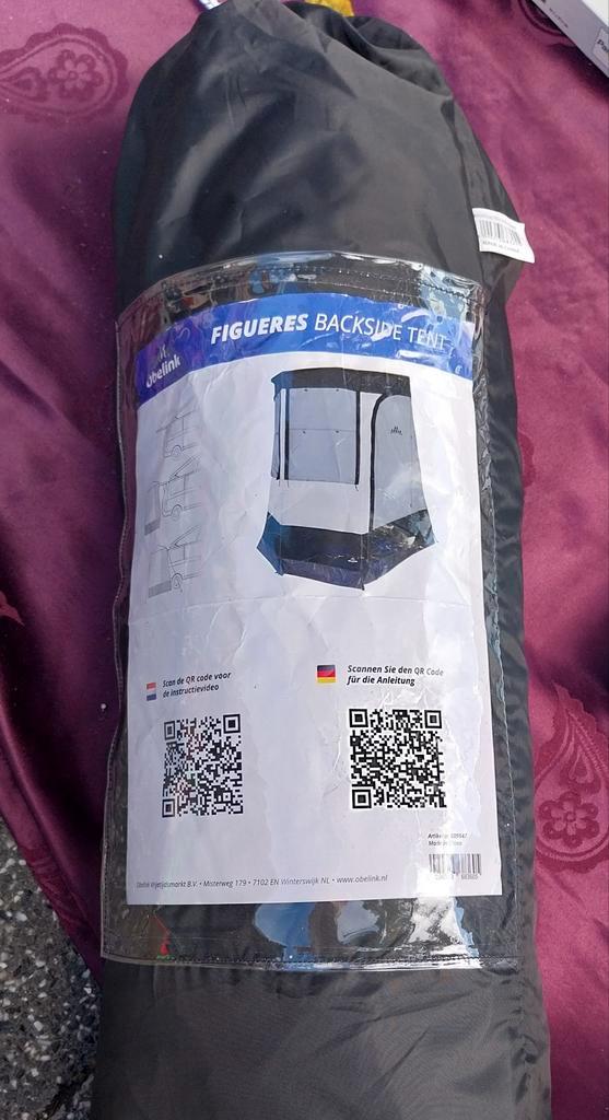 Obelink Figueres Achterkleptent - Nieuw in verpakking, Caravans en Kamperen, Tenten, tot en met 2, Nieuw, Ophalen of Verzenden