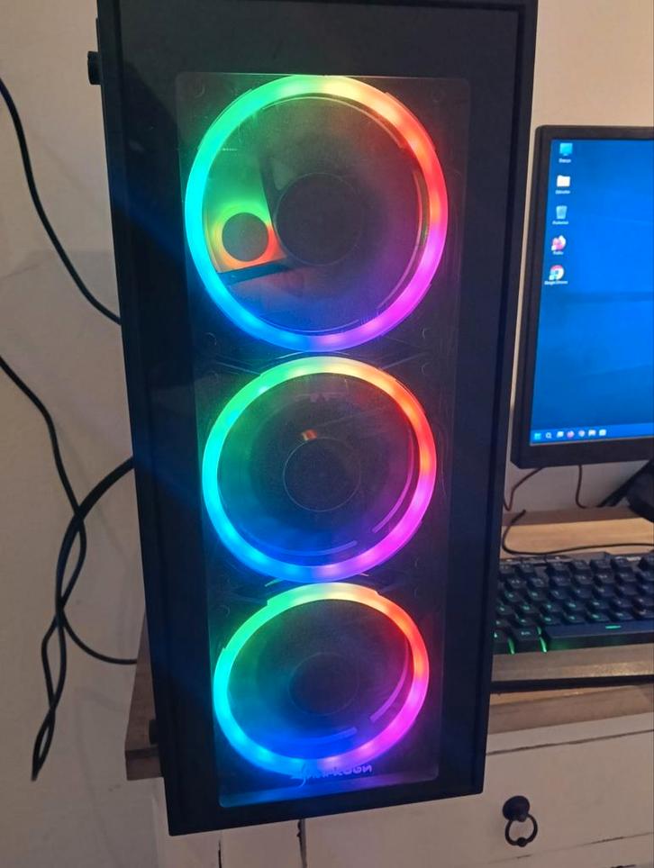 Sterke GAME PC, Computers en Software, Desktop Pc's, Zo goed als nieuw, 3 tot 4 Ghz, 32 GB, Met videokaart, Gaming, Ophalen of Verzenden