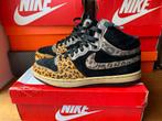 Nike Air Court Force Hi Safari ATMOS mt 44,5, Zwart, Ophalen of Verzenden, Sneakers of Gympen, Gedragen