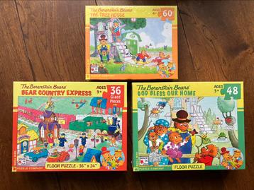 The Berenstain Bears kinderpuzzel en vloerpuzzels NIEUW beschikbaar voor biedingen