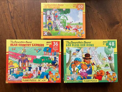 The Berenstain Bears kinderpuzzel en vloerpuzzels NIEUW, Kinderen en Baby's, Speelgoed | Kinderpuzzels, Nieuw, Ophalen of Verzenden