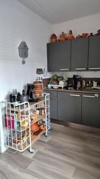 Keller keuken basaltgrijs, met gaspit en afzuigkap, Ophalen, Zo goed als nieuw, Wit
