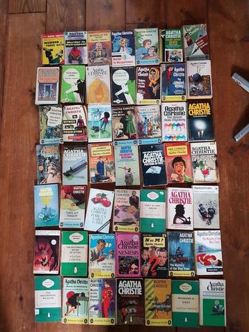 94 vintage pockets van Agathe Christie (incl. autobiografie) beschikbaar voor biedingen