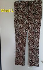 Joggingbroek tijgerprint zgan maat L, Maat 38/40 (M), Zwart, Ophalen of Verzenden, Zo goed als nieuw