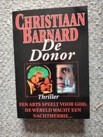 Christiaan Barnard De Donor in nette staat, Ophalen of Verzenden, Zo goed als nieuw