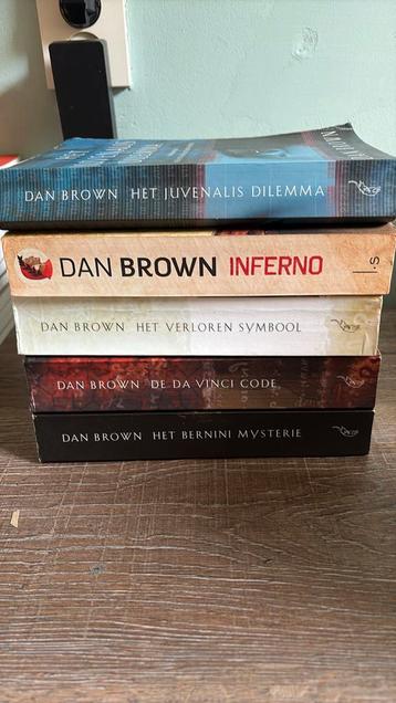 5 x Dan Brown beschikbaar voor biedingen