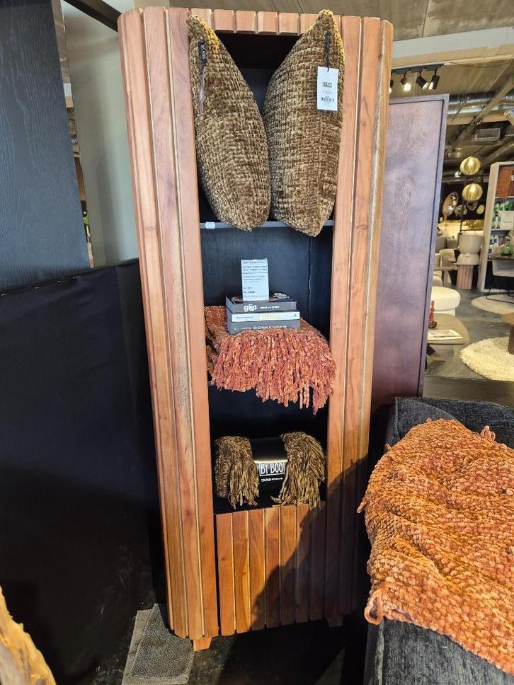 Boekenkast Zanzibar | Acaciahout & Marmer Extra Korting!, Huis en Inrichting, Kasten | Boekenkasten, Nieuw, 50 tot 100 cm, 150 tot 200 cm