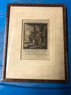 Antieke prent: De Apotheker, Ophalen