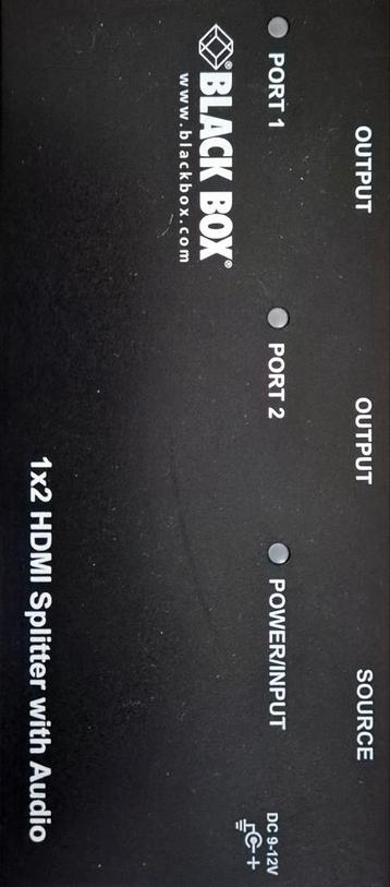Black Box HDMI Splitter beschikbaar voor biedingen