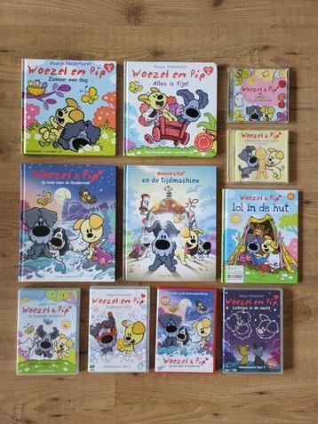 Woezel en Pip boeken, DVD's en CD's beschikbaar voor biedingen