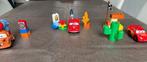 3 LEGO DUPLO Cars setjes, Ophalen of Verzenden, Zo goed als nieuw, Complete set, Duplo