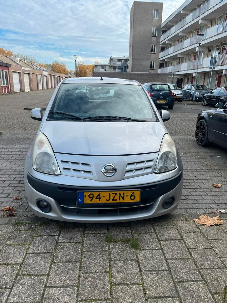 Nissan Pixo 1.0 50KW 5D 2009 Grijs, Auto's, Nissan, Particulier, Pixo, Benzine, A, Hatchback, Handgeschakeld, Origineel Nederlands