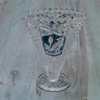 Vaasje met vogel. Hofbauer., Gebruikt, Overige kleuren, Ophalen of Verzenden, Glas