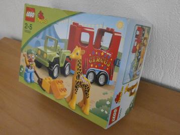 NIEUW in doos: Lego Duplo 10550 Circustransport beschikbaar voor biedingen