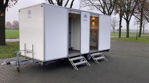 Toieltwagen te huur wc wagen sanitair unit te huur, Hobby en Vrije tijd, Feestartikelen | Verhuur, Zo goed als nieuw, Ophalen of Verzenden