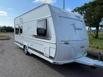 Fendt Tendenza 465 SFB | Mover | Voortent | Asverzw.| 100km, Caravans en Kamperen, Caravans, Kachel, Frans bed, Particulier, 1250 - 1500 kg