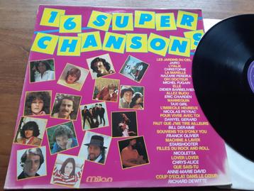 LP 16 Super Chansons beschikbaar voor biedingen