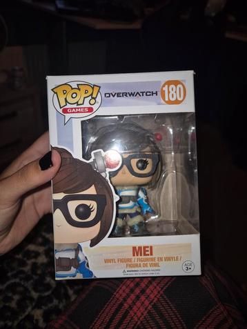 Funko Pop Overwatch Mei #180 beschikbaar voor biedingen