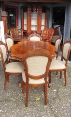 Barok Eetkamer met 6 Stoelen, Huis en Inrichting, Complete eetkamers, Ophalen, Gebruikt, 6 tot 8 stoelen