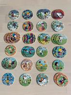 Verzameling snoopy flippo’s spies milkcaps 38 stuks, Ophalen of Verzenden, Losse flippo's