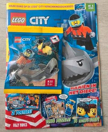 Nieuw Lego City tijdschrift  beschikbaar voor biedingen