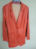 Angelle Milan, oranje PU colbertje - Maat XL, Angelle Milan, Maat 46/48 (XL) of groter, Oranje, Ophalen of Verzenden