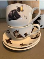 2  kop en schotels en 2 bekers van Francien, Nieuw, Ophalen of Verzenden, Overige stijlen, Kop(pen) en/of Schotel(s)