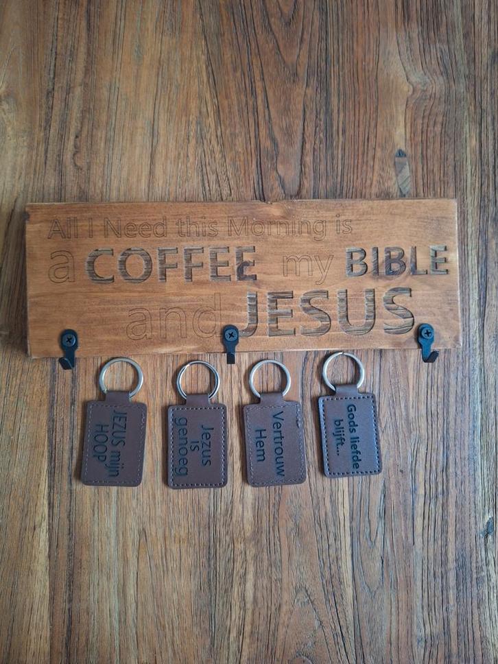 Kapstokje met sleutelhangers  - nieuw, Huis en Inrichting, Woonaccessoires | Kapstokken, Nieuw, Wandkapstok, Minder dan 100 cm