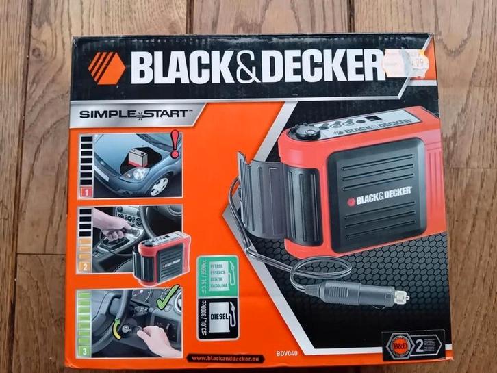 Black & Decker Simple Start - Snelstarter Auto, Auto diversen, Jumpstarters, Nieuw, Ophalen of Verzenden
