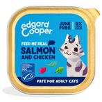 Edgard Cooper kattenvoer paté met zalm kip 16 x 85 g € 13,50, Dieren en Toebehoren, Dierenvoeding, Ophalen of Verzenden, Kat