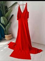 Prachtige Rode Avondjurk *NIEUW*-maat 38-Pink Boutique, Maat 38/40 (M), Nieuw, Ophalen of Verzenden, Pink Boutique