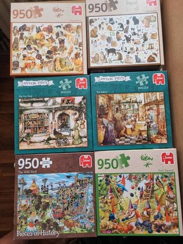Jumbo Puzzels - 950 Stukjes - Diverse beschikbaar voor biedingen
