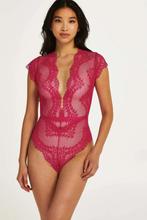 Nieuw Hunkemöller body Daisy roze maat M, Hunkemöller, Ophalen of Verzenden, Roze, Body of Korset